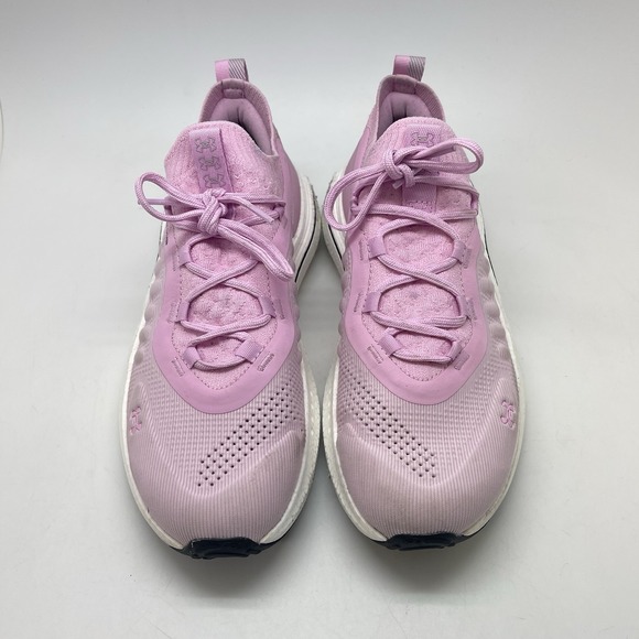 Under Armour Sneakers Womens 10 Phantom 4 Stellar 3027594-600 Pink Running Shoes - Picture 2 of 10